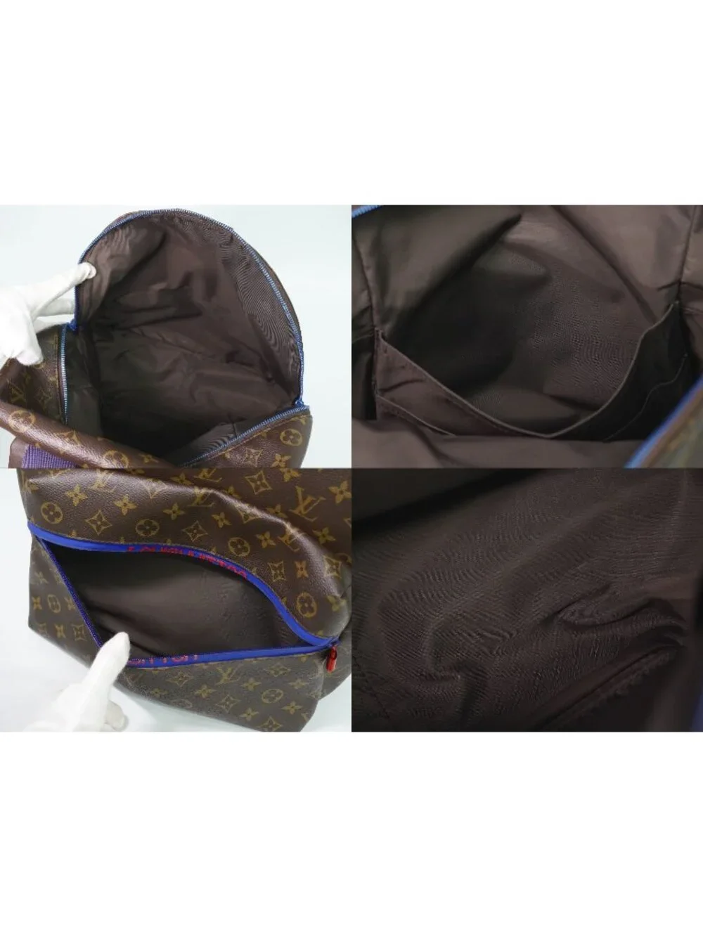 Louis Vuitton LV Apollo Monogram Backpack Brown Vintage